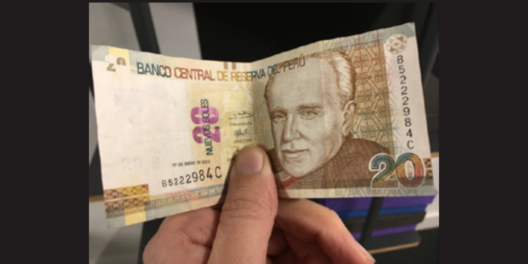 20 soles para Asdrúbal (Perú)