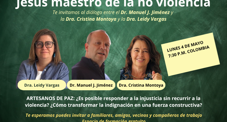 Artesanos de Paz: Jesús maestro de la no violencia