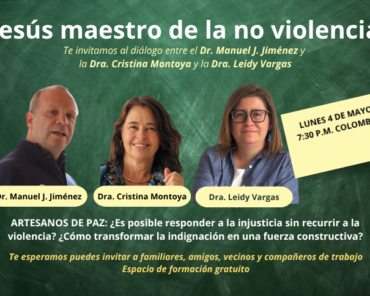 Artesanos de Paz: Jesús maestro de la no violencia