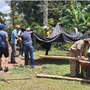Luis Orlando López y Gladys Molina, voluntarios del Quindío, Colombia